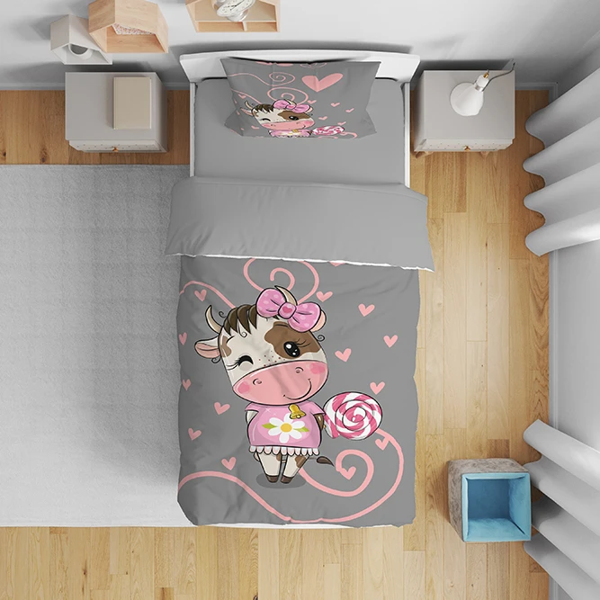 روتختی کودک طرح گاو کوچولو