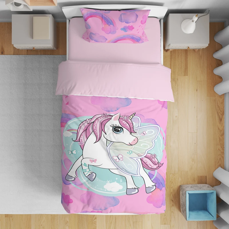 روتختی کودک طرح تکشاخ بالدار