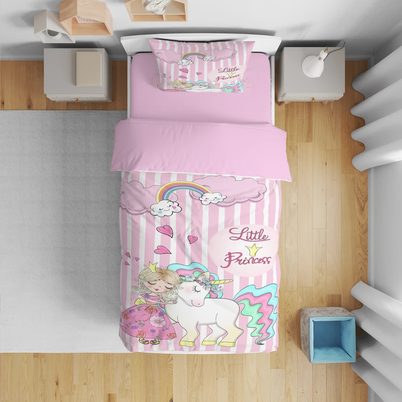 روتختی کودک طرح دختر و تکشاخ