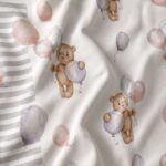 پرده کودک خرسی W6328 - تصویر 4