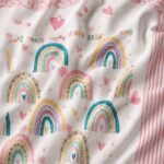 پرده کودک رنگین‌کمان W6367 - تصویر 4